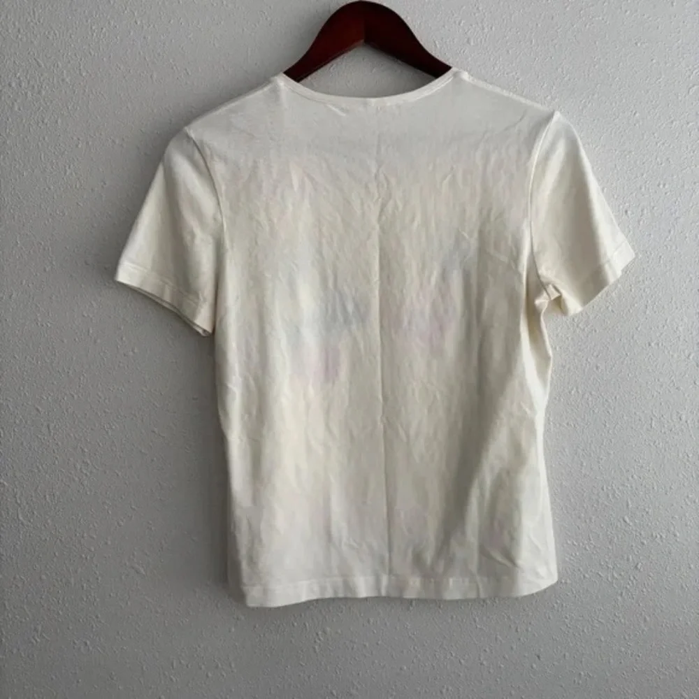Escada Sport Vintage "Paradise" Sequins Tee Shirt - Picture 5 of 6